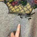 Lee Vintage  Sport Gray Sunflower Floral Bouquet Crewneck Sweatshirt Photo 6