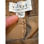 VELVET By Graham & Spencer Vera Corduroy Wide Leg Pant Size 0 Tan Photo 2