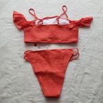 Cupshe NWT SMOCKED OFF-THE-SHOULDER BIKINI Photo 4