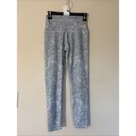 RBX Reebox 2pc Abstract‎ Chevron Activewear Workout Yoga Running Set Women Small Gray Photo 1