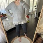 Soft Surroundings Women’s Small Soft Spoken Lace Sweater Photo 1