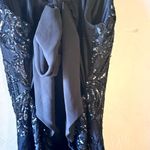 B Darlin Elegant B. Darlin Black Sequin Dress Photo 6