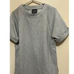 Lysse  Shirt Women's Size XS Thick Heavyweight Top Gray Patterned Side Zip Blouse Photo 3