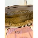 Kate Spade Cedar Street Hayden Satchel Stone Gray Polka Dot Large Handbag Photo 3