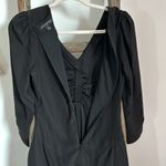 Banana Republic Black Midi Church Cocktail Party Office Dress / Size 0 Photo 7
