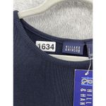 Hillard & Hanson  Women's Dress Solid Navy Blue Sleeveless Size Large USA Made Photo 11