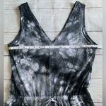 Sweaty Betty Take It Easy Drop Waist Dress in Gray/White Tie-Dye Print, Size XS Photo 6