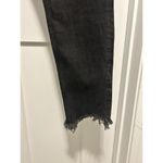ZARA Women’s Premium Denim Collection Black Jeans Size 10 Stretchy Distressed Photo 7