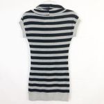 Poof! Cowl Neck Short Sleeve Tunic Sweater XS Stretch Y2K Grunge Preppy Retro Photo 5