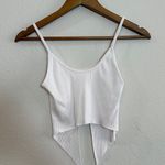 Urban Outfitters UO Crop Split Front Ribbed Tank Photo 2