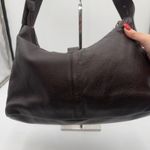 The Sak  Hobo Bag Dark Brown Pebbled Leather Shoulder Bag Photo 6