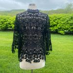 Bold Elements  Black Lace Blouse Photo 2