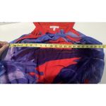 Robbie Bee Women’s Sleeveless Maxi Dress – Bold Red & Blue Ocean Print, Size 14 Photo 5