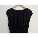 Apiece Apart Marietta Cutout Seersucker Midi Asymmetrical Dress Coconut Girl 2X Photo 4