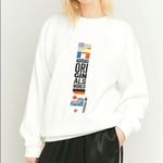 Adidas White World Flags Sweatshirt Photo 1