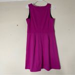 Attention NWT  Fuchsia Pink Black Color Block Keyhole Front Barbiecore Dress Photo 6