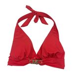 Michael Kors NWT Sea Coral Halter Bikini Top M Photo 1