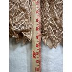 Metrowear XL Lace Peach Pink Beige Coquette Midi Elastic Stretchy Flowy Cute Photo 6