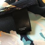 Ann Taylor | Floral Navy Blue Crewneck Blouse Photo 6