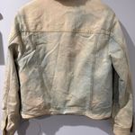 Marvin Richards VINTAGE  Jacket Medium‎ Denim Faux Fur Lined Coat Distressed Photo 8