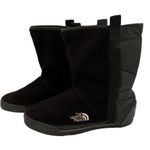 The North Face  Women's Black Ahel Fleece Winter Boots Size 9 Photo 5