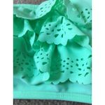 Red Camel  Women's Juniors Strapless Swim Top Size L Green Photo 1