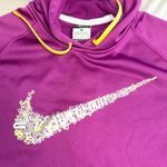 Nike  • Yellow and Purple Dri-fit Hoodie Women’s Size Med Photo 9