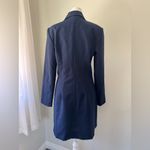 City Triangles Vintage Y2K Navy Blue Longline Blazer Photo 3