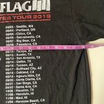 Gildan Black Flag Black 2019 United States Tour Band T-Shirt Size M GUC Photo 6