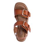 No Boundaries NWT  Women’s Cognac Platform Sandals – Size 7.5 Photo 1