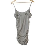 Lovers + Friends  Juliana Heather Gray Ruched Mini Dress‎ Size Medium Photo 2