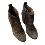 Madewell Ankle Boots Brenner Brown Suede Shoes Size 6.5 Photo 4