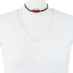 Berry Jewelry faux leather (polyurethane) choker Black Photo 1