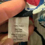 J.Crew Women’s Blue Floral  Bathing Suit Coverup Photo 4