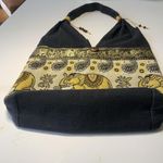 Shoulder Handbag artisan crafted handmade elephant boho Gold Photo 6