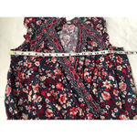 Loft Ann Taylor Women’s Floral Print Shorts Romper sz M Photo 4