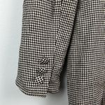 Ann Taylor Vintage houndstooth long line wool blend blazer Photo 8
