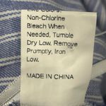 SheIn EUC Sky Blue White Stripe Skirt W/Tie Size Small Photo 10