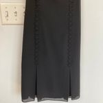 Handmade Y2K Womens XS Black Floral Slip Dress Whimsigoth Fairy Grunge Coquette Photo 5