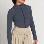 GOLD HINGE STORM ATHLETIC HOODIE JACKET NWT L Gray Size L Photo 4