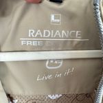 Free Country  Radiance NWT Tan Full Zip Snap Up Hooded Rain Jacket Women's Size L Photo 5