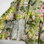 Tommy Bahama Floral Riviera Palma Coast Blazer Size XS Linen Tropical Resort Photo 3