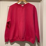 Vintage 90s Streetwear Crewneck Sweatshirt Pink Size XL Photo 0