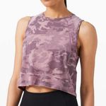 Lululemon Sculpt Tank Cropped in Pink Camo Photo 0