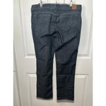 Lucky Brand Zoe Straight Dark Wash Cuffed Jeans Women's 12 Size 31 Photo 5