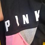 Victoria's Secret  Pink Black Pink White Legging Size‎ Large Photo 3