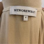 We Wore What Tan Ribbed Sleeveless Tank Midi T Shirt Dress Casual Small S Photo 6