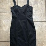 Bebe Black Lined Dress Photo 0