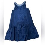 Maeve  Anthropologie Tisa Swing Floral Navy Dress Photo 2