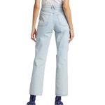 NWOT Slvrlake London High Rise Straight Leg Distressed Jeans 29 in Love Hurts Blue Photo 1